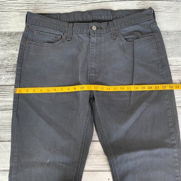 Levi's 541 Black Denim Athletic Taper Stretch Jeans - Picture 11 of 15